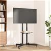 Selius Supporto TV - Staffa per TV portatile - Carrello per TV con ruote - Per schermi da 32-70 pollici - Fino a 50 kg