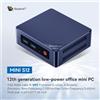 Selius Mini PC - Computer desktop compatto - Workstation - 8 GB di RAM - 256 GB di SSD - Risoluzione 4K