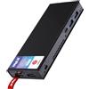Selius Mini PC: computer desktop compatto con processore Intel N100 quad-core, 8 GB di RAM, 256 GB di SSD e porta USB-C