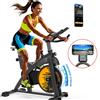 Selius Cyclette da casa - Bicicletta fitness - Bicicletta per esercizi - Cyclette magnetica - Funzionamento silenzioso - Sella regolabile