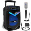 Selius Altoparlante Bluetooth per feste - Altoparlante wireless - Altoparlante per feste - Altoparlante per karaoke - Altoparlante portatile
