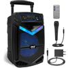 Selius Altoparlante Bluetooth - Altoparlante portatile - Altoparlante per feste - Box Bluetooth - Altoparlante per feste - Potenza di picco di 1200 watt