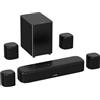 Selius Soundbar - Soundbar con suono surround virtuale - Altoparlante per home cinema - Soundbar con 7.1 canali - Altoparlante Bluetooth