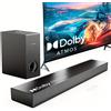 Selius Soundbar - Barra audio - Altoparlante per TV - Sistema audio per home cinema - Set audio surround - Sistema 2.1 con subwoofer