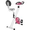 Selius Cyclette da casa - Bicicletta fitness - Ergometro - Attrezzo per allenare la forza delle gambe - Bicicletta da indoor - Resistenza magnetica a 8 livelli