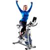 Selius Cyclette da casa - Bicicletta fitness - Bicicletta da indoor - Cyclette - Bicicletta da allenamento - Resistenza da 300 Watt