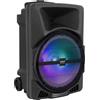 Selius Altoparlante Bluetooth - Altoparlante per feste - Altoparlante portatile - Altoparlante per DJ - Altoparlante portatile con ruote