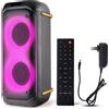Selius Altoparlante Bluetooth per feste - Altoparlante portatile - Altoparlante per karaoke - Altoparlante da esterno - Altoparlante Bluetooth