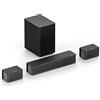 Selius Soundbar (P61155) - Altoparlante Bluetooth - Soundbar per TV - Controllo touch e telecomando - Nero