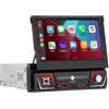 Selius Lettore MP5, universale, 2 GB di memoria, 32 GB di spazio di archiviazione, radio FM, formato 1Din, Wi-Fi, potenza 4x60 watt, con funzionalità di streaming e navigazione - colore nero