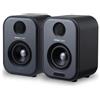 Selius Altoparlante - Cavi per altoparlanti - Altoparlante da scaffale - Altoparlanti per PC - 100W - 45Hz-20KHz - 4-8 Ohm - Nero