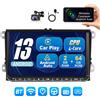 Selius Autoradio - Autoradio - Sistema multimediale - Navigatore - Schermo touchscreen IPS da 9 pollici