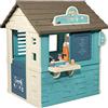Smoby Casetta Sweety Corner Gelateria, 7600810718, + 2 Anni, con 18 Accessori Inclusi