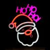 Wisdom Babbo Natale luminoso da 27cm Led Neon Flex USB da interno Wisdom