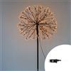 Wisdom Lampada da terra Dente di leone luminoso altezza 90cm 500 Led Bianco Caldo 3000K Wisdom