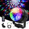 Wisdom Luce sfera musicale Led 5W USB Multicolore rotante con telecomando Wisdom