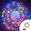 Wisdom Catena di luci 25 metri da 500 Led Multicolore con cavo trasparente Wisdom