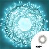 Wisdom Catena di luci 25 metri da 500 Led Tiffany con cavo trasparente Wisdom