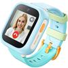 TCL Kids Watch K5, slim, sicuro, GPS preciso, videochiamate, GDPR, nano-SIM, Blu
