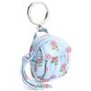 Vera Bradley Portachiavi da donna in cotone di alta qualità, originale, per zaino o borsa, Narciso Ditsy, Taglia unica