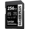 LEXAR 256 GB SDXC SILVER PLUS 150MBs UHS-I