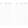 PRESTIGE & DELUXE RICAMBIO 2026 CALENDARIO DAILY GIORNALIERO 6 fori 9,5x17 cm Intempo + penna a scatto e segnalibro