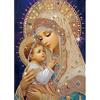 Starnearby DIY Diamond Painting Madonne Trapano Parziale Strass, Diamond Painting Vergine Maria Forma Speciale, Pittura Diamante Speciale 5D Fai da te Kit Pittura a Mosaico 30x40cm
