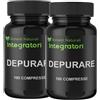 RIMEDI NATURALI INTEGRATORI Depurare 200 Compresse - Cardo Mariano 80% Silimarina Tarassaco 20% Inulina Carciofo 2,5% Cinarina Colina e Inositolo - Detox Drenante Detossificante