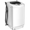 FANTASK Lavatrice completamente automatica, 3,5 kg, mini lavatrice con centrifuga, 6 programmi, 240 W, con pompa per appartamenti, camper e campeggio