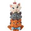 Enesco Disney Traditions - Statuetta degli Aristogatti impilati