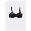 Tezenis Reggiseno Balconcino Paris Dark Romance Donna Nero