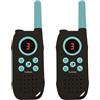Lexibook, Walkie-Talkie, 5 km / 3 miglia, Suono Digitale, Gioco di Comunicazione all'Interno e all'Esterno, Clip da Cintura, Blu, TW42