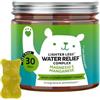 Bears with Benefits - Gommose al magnesio - Drenaggio - 30 pezzi | Water Relief - Magnesio, manganese, vitamina C con estratti vegetali - Cura di 1 mese - Senza zuccheri aggiunti, vegano
