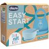 CHICCO (ARTSANA SpA) Chicco Set Pappa Silicone 6M+ Azzurro