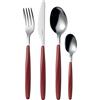 Guzzini Set 24 Posate My Fusion, Rosso, 16.8 x 7.5 x h25.5 cm