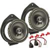 tomzz Audio Kit di montaggio per altoparlanti TA16.5-Pro compatibile con Opel Astra, Insignia, Meriva, Mokka, Adam; sistema coassiale Karl da 165 mm