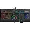 Marvo CM305 Set tastiera gaming RGB USB con mouse e cuffie, membrana, nero CZ/SK