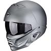 Scorpion Casco Moto Jet Scorpion EXO-COMBAT II SOLID Titan grigio Opa