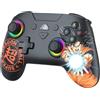 SUBSONIC - Controller Wireless Dragon Ball Goku - Switch 2 - Nero | Licenza Ufficiale, Controller Ergonomico, LED Programmabile, Vibrazione, Giroscopio per Nintendo Switch 2 e Switch