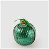 EDG Enzo De Gasperi Candela Profumata Sfera di Natale 11cm Verde