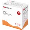 Hikvision Network Cable DS-1LN6UU/CCA.Cavo Cat6 UTP CCA 0,57mm da interno Grigio 305 m