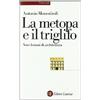 Laterza La metopa e il triglifo. Nove lezioni di architettura