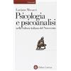 Laterza La psicologia e la psicoanalisi nella cultura italiana del Novecento