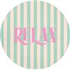 OnlyWow© Tappeto Bagno Antiscivolo Rotondo 70x70 cm Tappetino Doccia Assorbente Bath Mat Tappeti Decorazioni Memory Foam Bathroom Lavabile Rosa - Verde - A righe - Relax