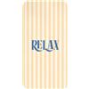 OnlyWow© Tappetino Bagno Rettangolare 60x120 cm Tappeto Doccia Bath Mat Antiscivolo Moderni Decorazioni Memory Foam Lavabile Tappeti Blu - Giallo - A righe - Relax