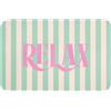OnlyWow© Tappeto Bagno Antiscivolo Rettangolare 60x40 cm Tappetino Doccia Assorbente Bath Mat Tappeti Memory Foam Bathroom Lavabile Rosa - Verde - A righe - Relax