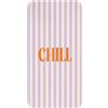 OnlyWow© Tappetino Doccia Rettangolare 60x120 cm Accessori Per Bagno Tappeto Memory Foam Bathmat Bathroom Mat Assorbente Lavabile Moderni Lilla - Arancione - A righe - Chill
