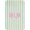 OnlyWow© Tappeto Bagno Antiscivolo Rettangolare 40x60 cm Tappetino Doccia Assorbente Bath Mat Tappeti Memory Foam Bathroom Lavabile Rosa - Verde - A righe - Relax