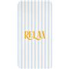 OnlyWow© Tappeti Bagno Rettangolare 60x120 cm Tappetino Doccia Assorbente Bath Mat Decorazioni Memory Foam Tappeto Lavabile Moderni Arancione - Blu - Righe - Relax