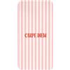 OnlyWow© Tappetini Bagno Rettangolare 60x120 cm Tappeto Scendi Doccia Bathmat Tappeti Antiscivolo Moderni Decorazioni Memory Foam Lavabile Rosa tenue - Rosso - A righe - Carpe Diem